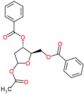 [(2R,3S)-5-acetoxy-2-(benzoyloxymethyl)tetrahydrofuran-3-yl] benzoate