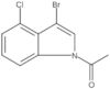 1-(3-Bromo-4-chloro-1H-indol-1-yl)ethanone