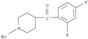 Ethanone,1-[4-(2,4-difluorobenzoyl)-1-piperidinyl]-