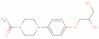 1-acetyl-4-[4-(2,3-dihydroxypropoxy)phenyl]piperazine