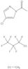 1H-Pyrazole, 1-acetyl-4-chloro(heptafluoropropyl)methyl-