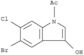 Ethanone,1-(5-bromo-6-chloro-3-hydroxy-1H-indol-1-yl)-