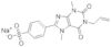 1-Allyl-3,7-dimethyl-8-p-sulfophenylxanthine