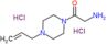 1-(4-allylpiperazin-1-yl)-2-amino-ethanone dihydrochloride