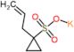 (1-allylcyclopropyl)sulfonyloxypotassium