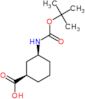 (1R,3S)-3-[(tert-butoxycarbonyl)amino]cyclohexanecarboxylic acid