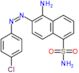 5-amino-6-[(Z)-(4-chlorphenyl)azo]naphthalin-1-sulfonamid