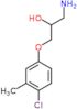 1-amino-3-(4-chloro-3-methylphenoxy)propan-2-ol