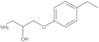 1-Amino-3-(4-ethylphenoxy)-2-propanol