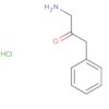 2-Propanone, 1-amino-3-phenyl-, hydrochloride