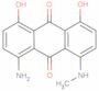 1-Amino-4,5-dihydroxy-8-(methylamino)-9,10-anthracenedione