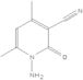 1-amino-4,6-dimethyl-2-oxo-1,2-dihydropyridine-3-carbonitrile