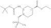 ethyl (1S,3R,4R)-3-{[(tert-butoxy)carbonyl]amino}-4-(methanesulfonyloxy)cyclohexane-1-carboxylate