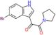 1-(5-Bromo-1H-indol-3-yl)-2-(pyrrolidin-1-yl)ethane-1,2-dione