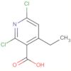 3-Pyridinecarboxylic acid, 2,6-dichloro-4-ethyl-