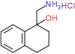 1-(aminomethyl)-1,2,3,4-tetrahydronaphthalen-1-ol hydrochloride