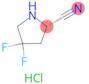 (S)-4,4-difluoropyrrolidine-2-carbonitrile hydrochloride