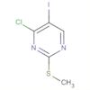 Pyrimidine, 4-chloro-5-iodo-2-(methylthio)-