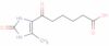 Ácido 2,3-dihidro-5-metil-ε,2-dioxo-1H-imidazol-4-hexanoico