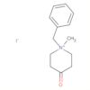 Piperidinium, 1-methyl-4-oxo-1-(phenylmethyl)-, iodide