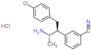 3-[(1S,2S)-2-amino-1-[(4-chlorophenyl)methyl]propyl]benzonitrile hydrochloride