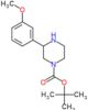 tert-butyl 3-(3-methoxyphenyl)piperazine-1-carboxylate