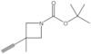 1,1-Dimethylethyl 3-ethynyl-3-methyl-1-azetidinecarboxylate