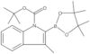 1,1-Dimethylethyl 3-methyl-2-(4,4,5,5-tetramethyl-1,3,2-dioxaborolan-2-yl)-1H-indole-1-carboxylate