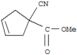 Methyl 1-cyano-3-cyclopentene-1-carboxylate