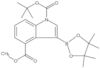 1-(1,1-Dimethylethyl) 4-methyl 3-(4,4,5,5-tetramethyl-1,3,2-dioxaborolan-2-yl)-1H-indole-1,4-dicar…