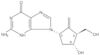 2-Amino-1,9-dihydro-9-[(1S,3S,4R)-4-hydroxy-3-(hydroxymethyl)-2-methylenecyclopentyl]-6H-purin-6-o…