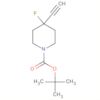 1-Piperidinecarboxylic acid, 4-ethynyl-4-fluoro-, 1,1-dimethylethyl ester