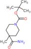 tert-butyl 4-carbamoyl-4-methyl-piperidine-1-carboxylate