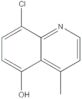 8-Chloro-4-methyl-5-quinolinol