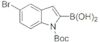 1-N-Boc-5-bromoindole-2-boronic acid