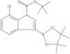 1,1-Dimethylethyl 7-chloro-3-(4,4,5,5-tetramethyl-1,3,2-dioxaborolan-2-yl)-1H-indole-1-carboxylate