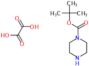 2-Methyl-2-propanyl 1-piperazinecarboxylate ethanedioate (1:1)