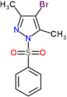 4-bromo-3,5-dimethyl-1-(phenylsulfonyl)-1H-pyrazole