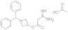 3-Amino-3-iminopropanoic acid 1-(diphenylmethyl)-3-azetidinyl ester acetate