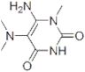 6-Amino-5-(dimethylamino)-1-methyl-2,4(1H,3H)-pyrimidinedione