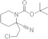 1,1-Dimethylethyl 2-(2-chloroethyl)-2-cyano-1-piperidinecarboxylate