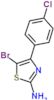 5-bromo-4-(4-chlorophenyl)thiazol-2-amine