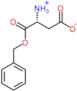 (3R)-3-ammonio-4-(benzyloxy)-4-oxobutanoate