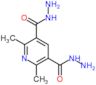 2,6-dimethylpyridine-3,5-dicarbohydrazide
