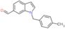1-(p-tolylmethyl)indole-6-carbaldehyde