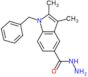 1-benzyl-2,3-dimethyl-1H-indole-5-carbohydrazide