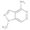 1H-Pyrazolo[3,4-d]pyridazin-4-amine, 1-methyl-