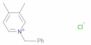 1-benzyl-3,4-dimethylpyridinium chloride