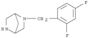 2,5-Diazabicyclo[2.2.1]heptane,2-[(2,4-difluorophenyl)methyl]-