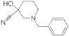 1-Benzyl-3-hydroxypiperidine-3-carbonitrile